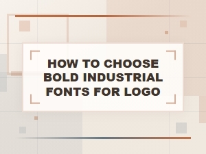 Crafting Logos with Bold Industrial Fonts